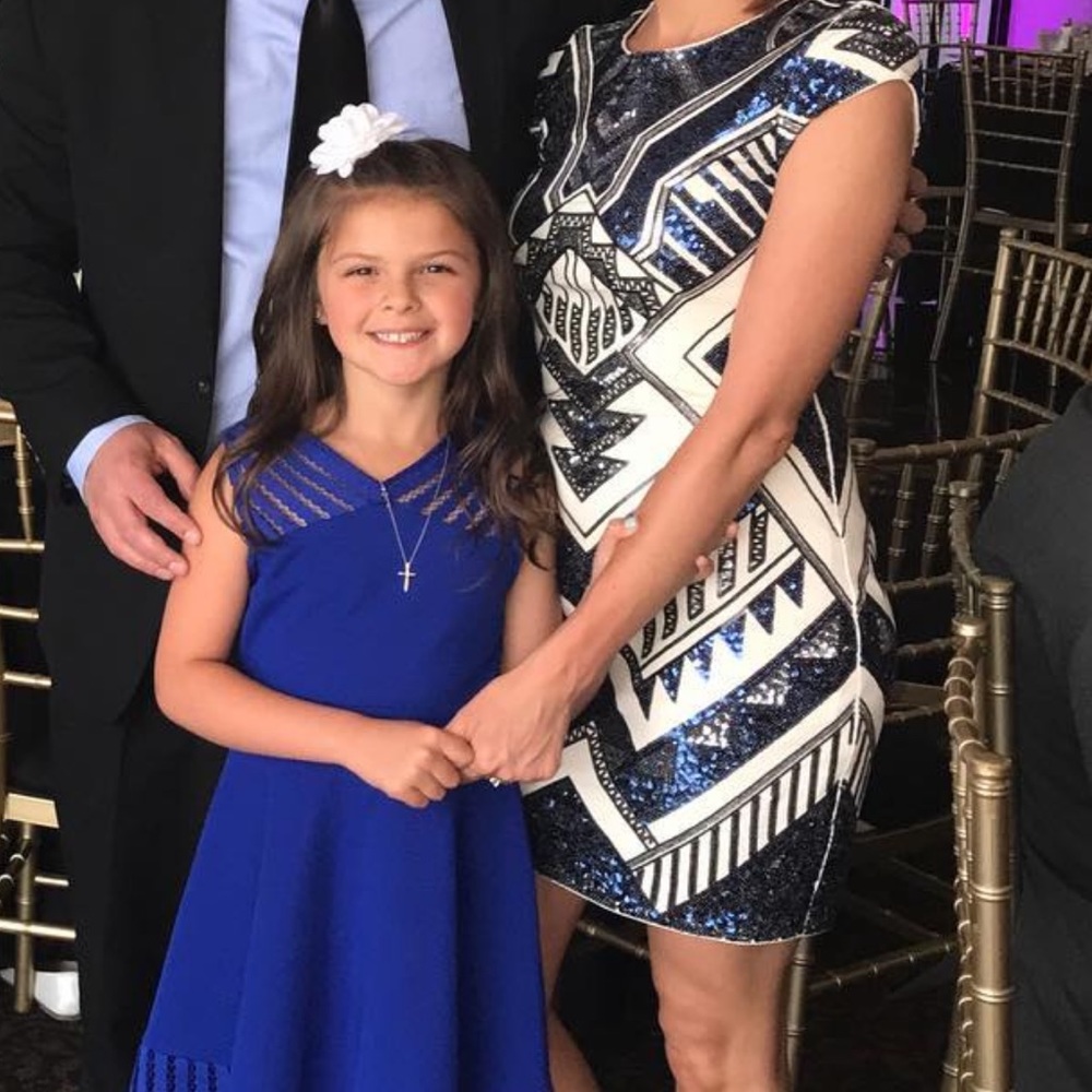 Express sequin dress. Lined.